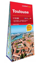 Toulouse 1/15.000 (carte grand format laminee - plan de ville)