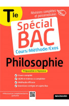 Special bac philosophie tle 2023 - cours complet, methode, exercices et sujets pour reussir l'examen
