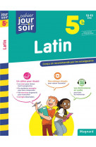 Latin 5e - cahier jour soir - concu et recommande par les enseignants
