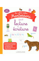 Mes cahiers ateliers montessori lecture-ecriture