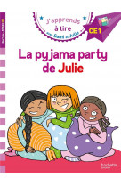 Sami et julie ce1 la pyjama party de julie