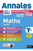 Annales bac 2021 maths term-corrige