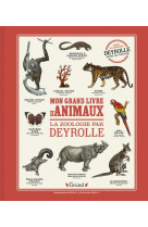 Mon grand livre d'animaux - la zoologie par deyrolle