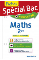 Special bac fiches maths 2de - tout le programme en 50 fiches, memos, schemas-bilans, exercices et q