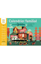 Calendrier familial 2019-2020 special green