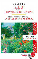 Sido suivi de les vrilles de la vigne (edition pedagogique) bac 2024