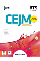 Culture economique, juridique et manageriale (cejm) 1re annee bts (2022) - pochette eleve