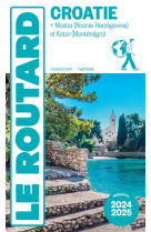 Guide du routard croatie 2024/25