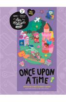Once upon a time - un poster recto verso a colorier et a decouper
