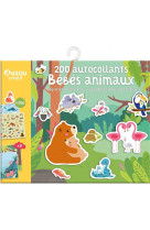 Ma pochette d-artiste - 200 autocollants bebes animaux