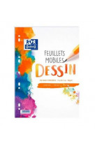 Feuillets mobiles dessin perforees 21x297 90g
