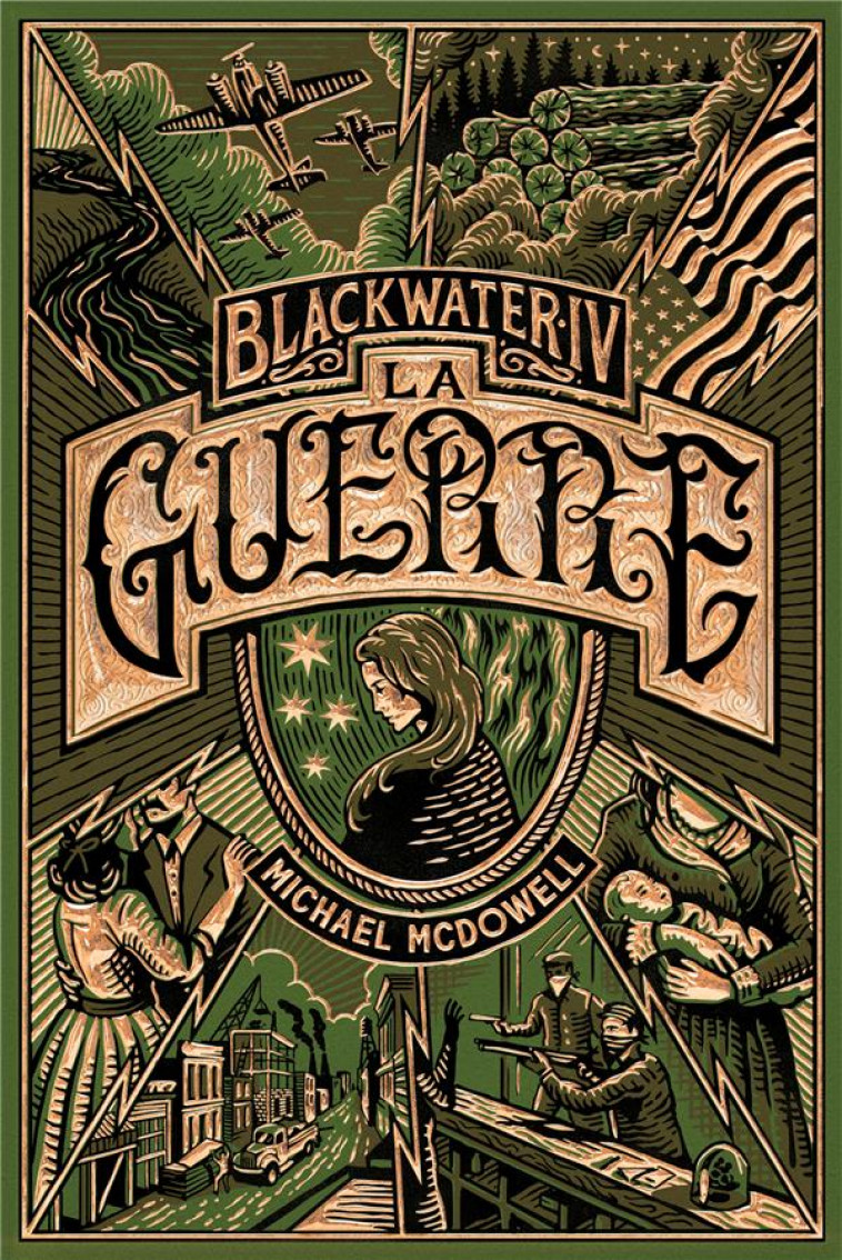 BLACKWATER 4 - LA GUERRE - L'EPIQUE SAGA DE LA FAMILLE CASKE - MCDOWELL MICHAEL - LOUVERTURE