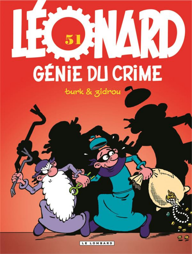 LEONARD - TOME 51 - GENIE DU CRIME - TURK/ZIDROU - LOMBARD