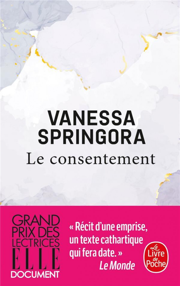 LE CONSENTEMENT - SPRINGORA VANESSA - NC