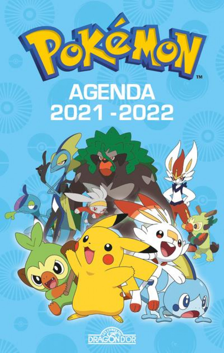 POKEMON - AGENDA 2021-2022 - THE POKEMON COMPANY - NC