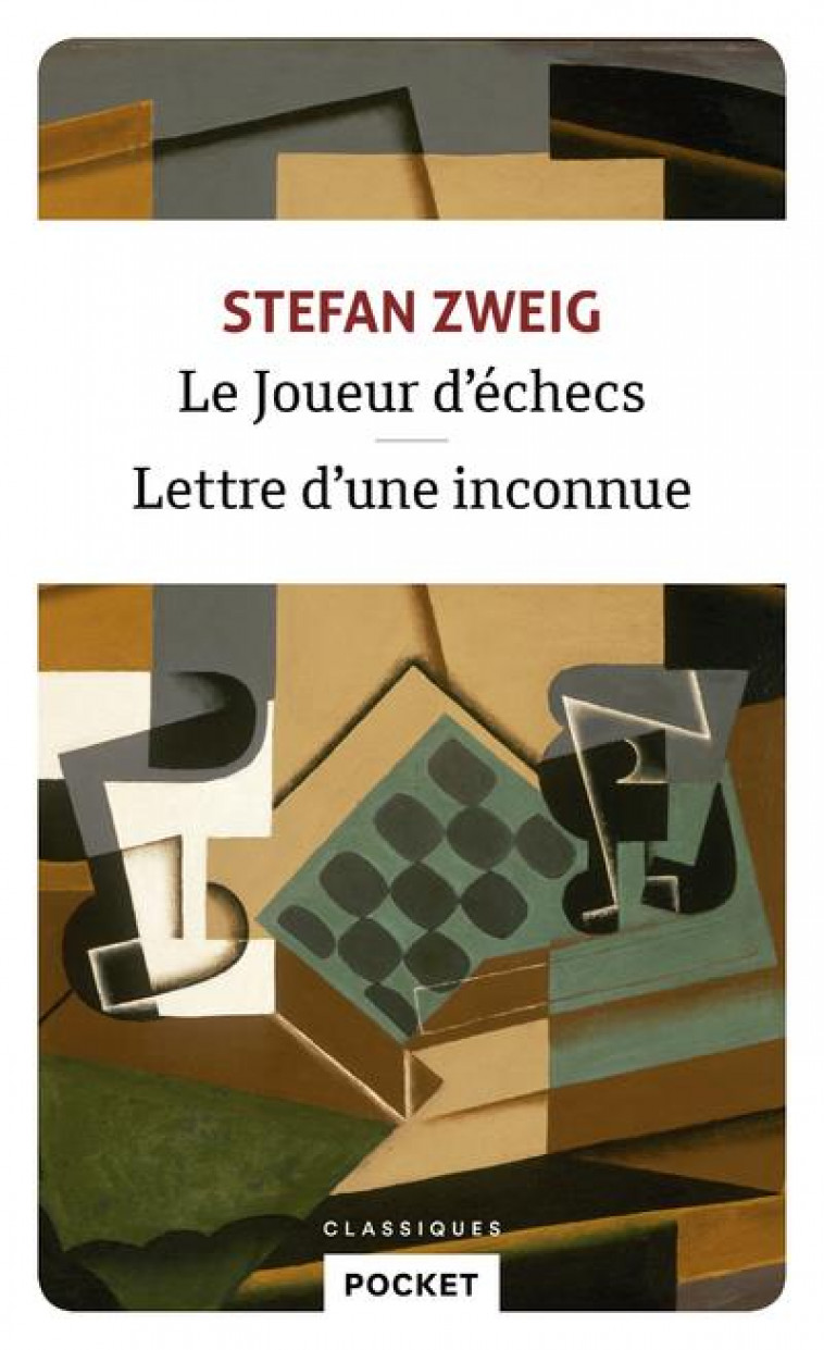 LE JOUEUR D'ECHECS SUIVI DE LETTRE D'UNE INCONNUE - ZWEIG STEFAN - POCKET