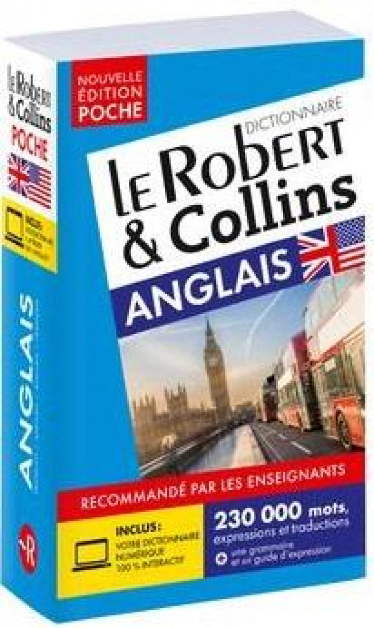 ROBERT ET COLLINS POCHE ANGLAIS - NOUVELLE EDITION - COLLECTIF - LE ROBERT