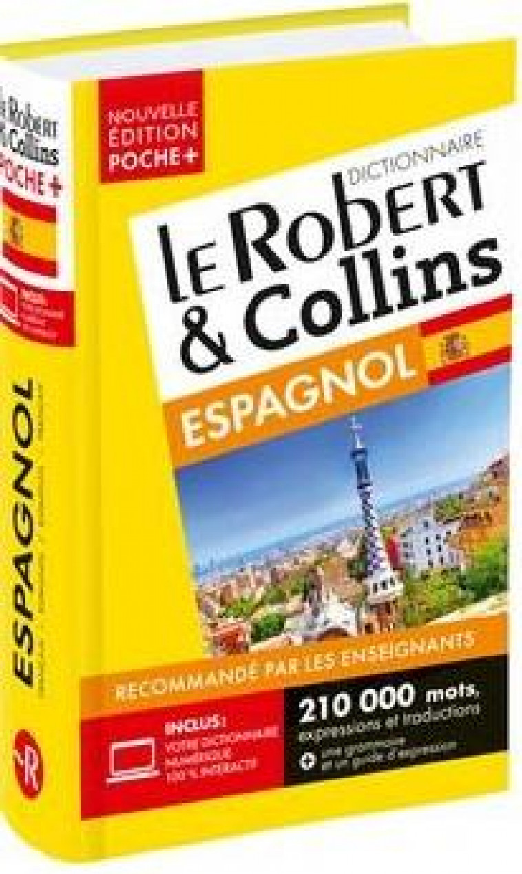 LE ROBERT & COLLINS POCHE+ ESPAGNOL - COLLECTIF - LE ROBERT