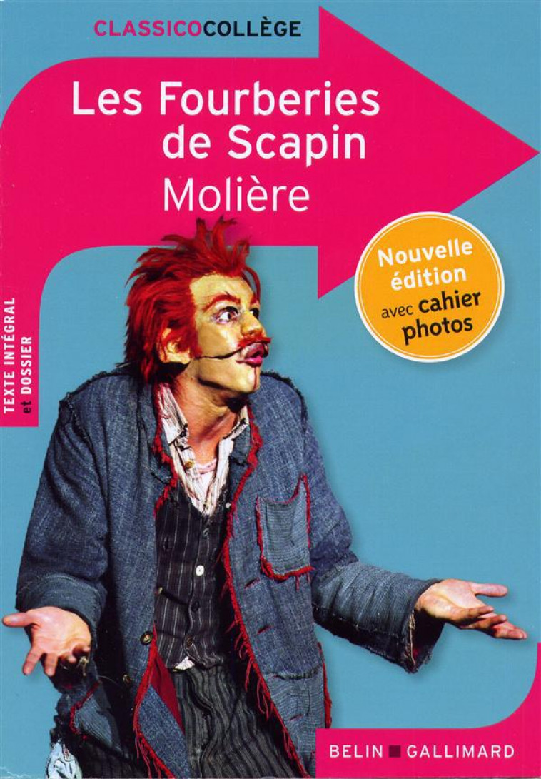 LES FOURBERIES DE SCAPIN - MOLIERE - Belin