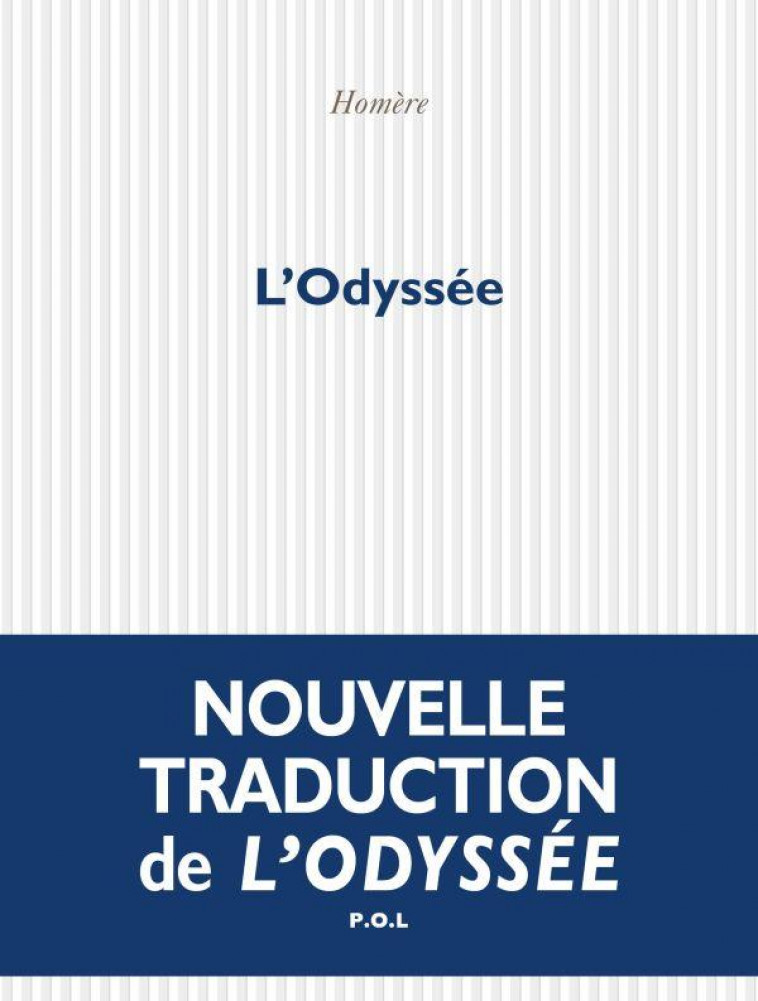 L'ODYSSEE - HOMERE - POL