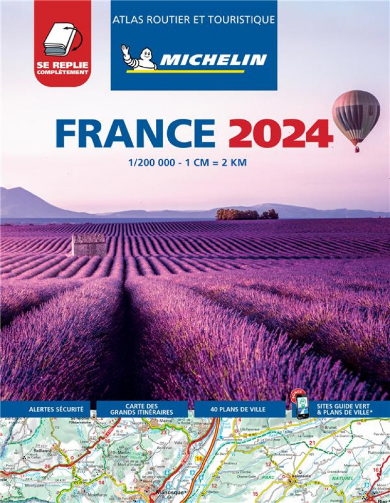 ATLAS FRANCE - ATLAS ROUTIER FRANCE 2024 MICHELIN - TOUS LES SERVICES UTILES (A4-MULTIFLEX) - XXX - MICHELIN