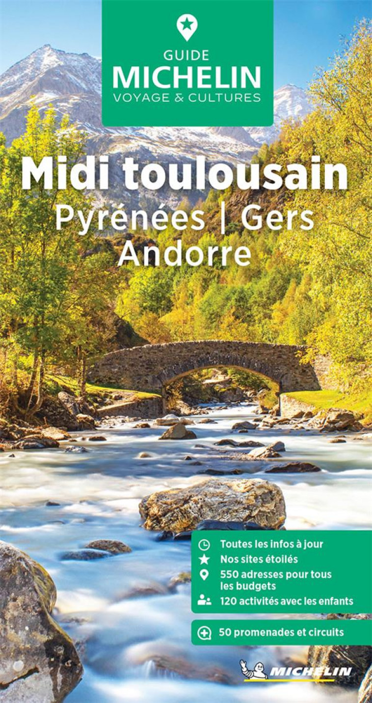 GUIDES VERTS FRANCE - GUIDE VERT MIDI TOULOUSAIN - PYRENEES - GERS - ANDORRE - XXX - MICHELIN